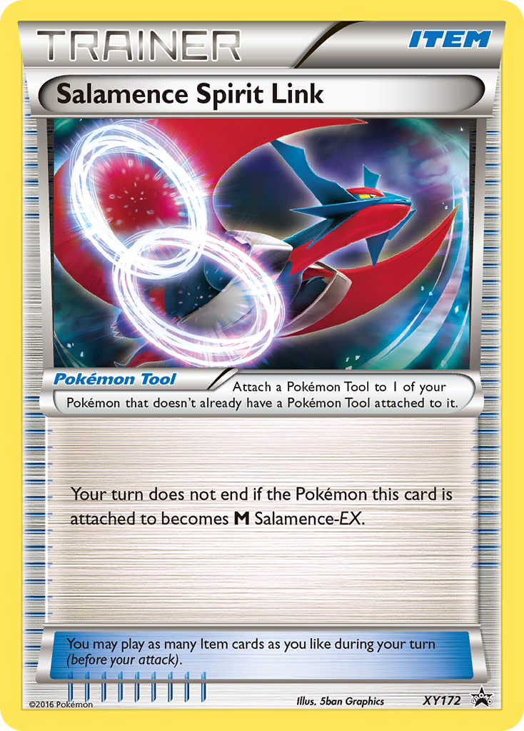 Salamence Spirit Link - XY Black Star Promos SET-XY172