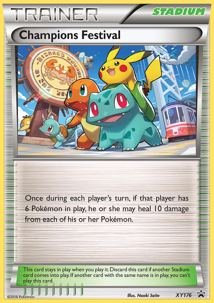 Champions Festival - XY Black Star Promos SET-XY176