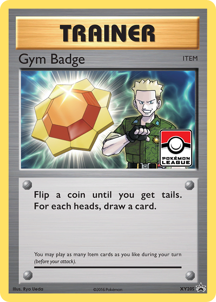 Gym Badge - XY Black Star Promos SET-XY205