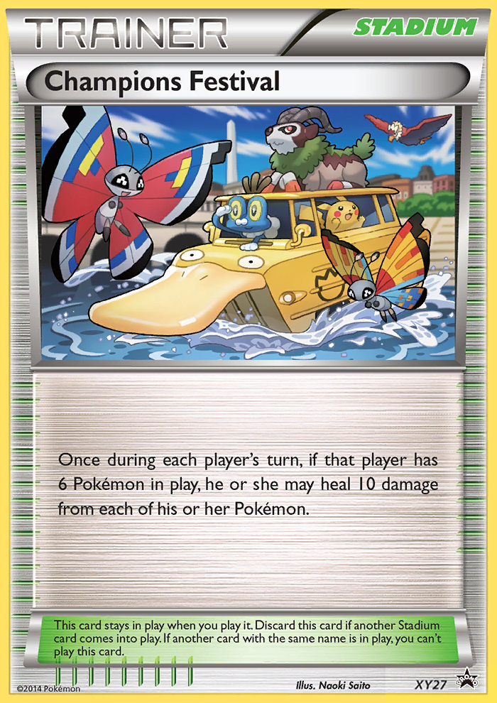 Champions Festival - XY Black Star Promos SET-XY27