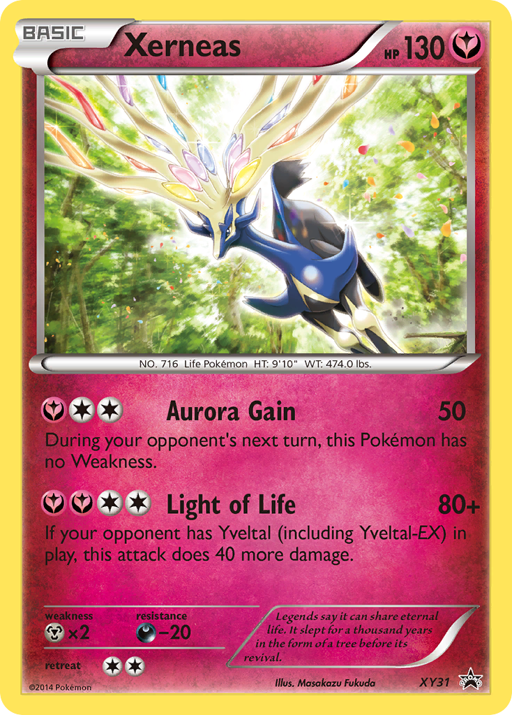 Xerneas - XY Black Star Promos SET-XY31