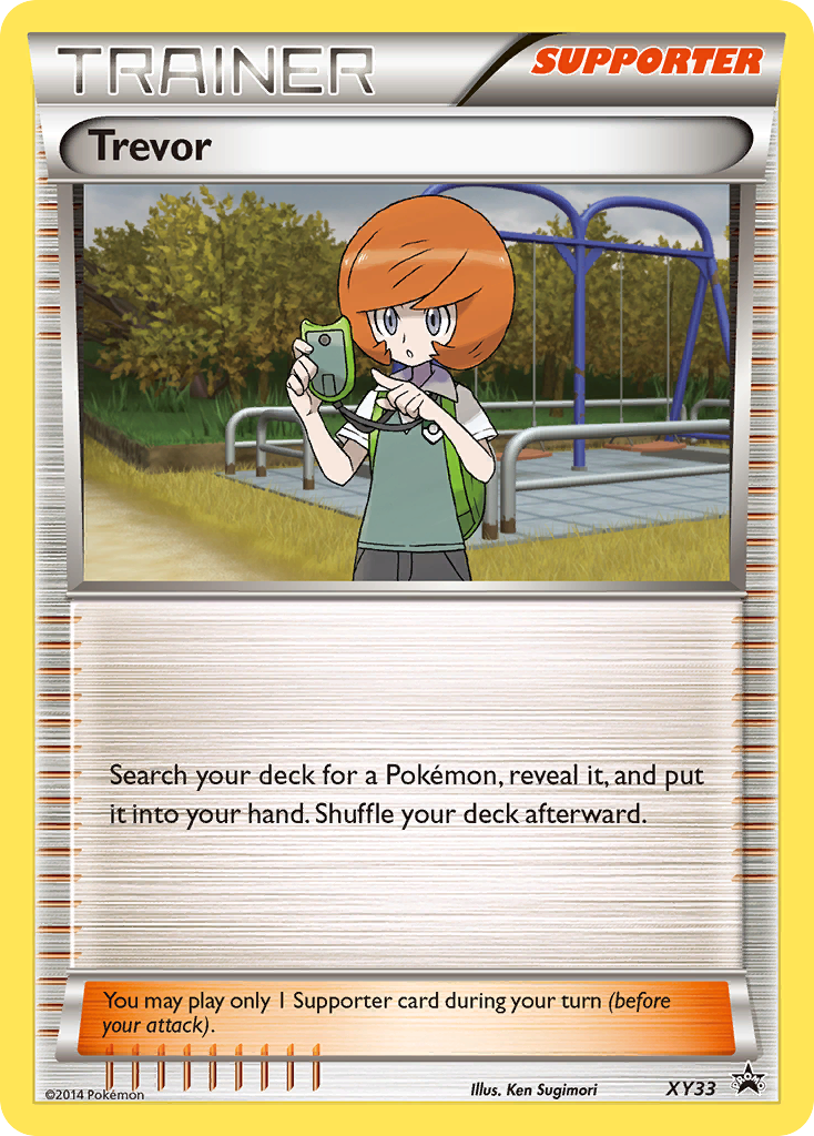Trevor - XY Black Star Promos SET-XY33