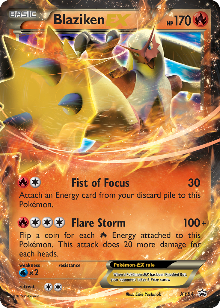 Blaziken-EX - XY Black Star Promos SET-XY54