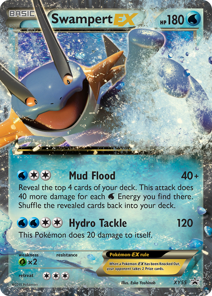 Swampert-EX - XY Black Star Promos SET-XY55
