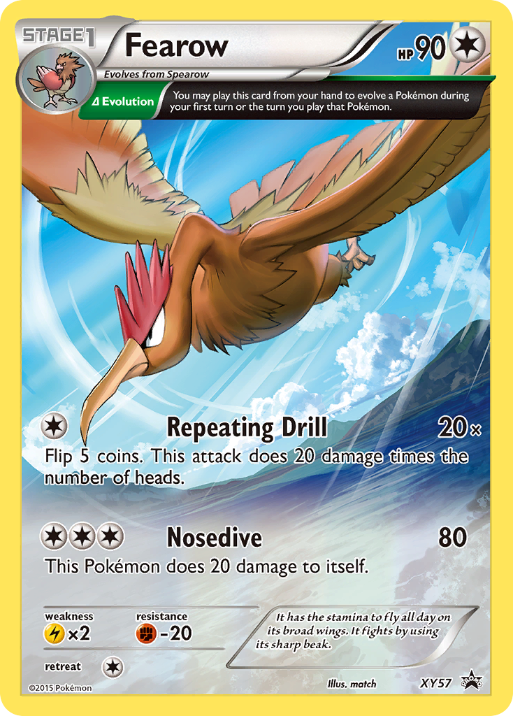 Fearow - XY Black Star Promos SET-XY57