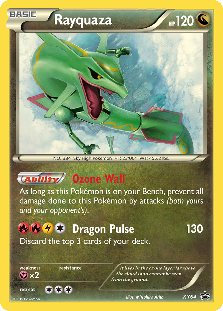 Rayquaza - XY Black Star Promos SET-XY64