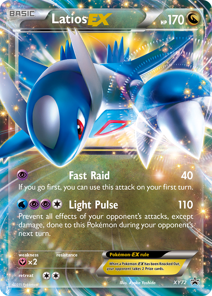 Latios-EX - XY Black Star Promos SET-XY72
