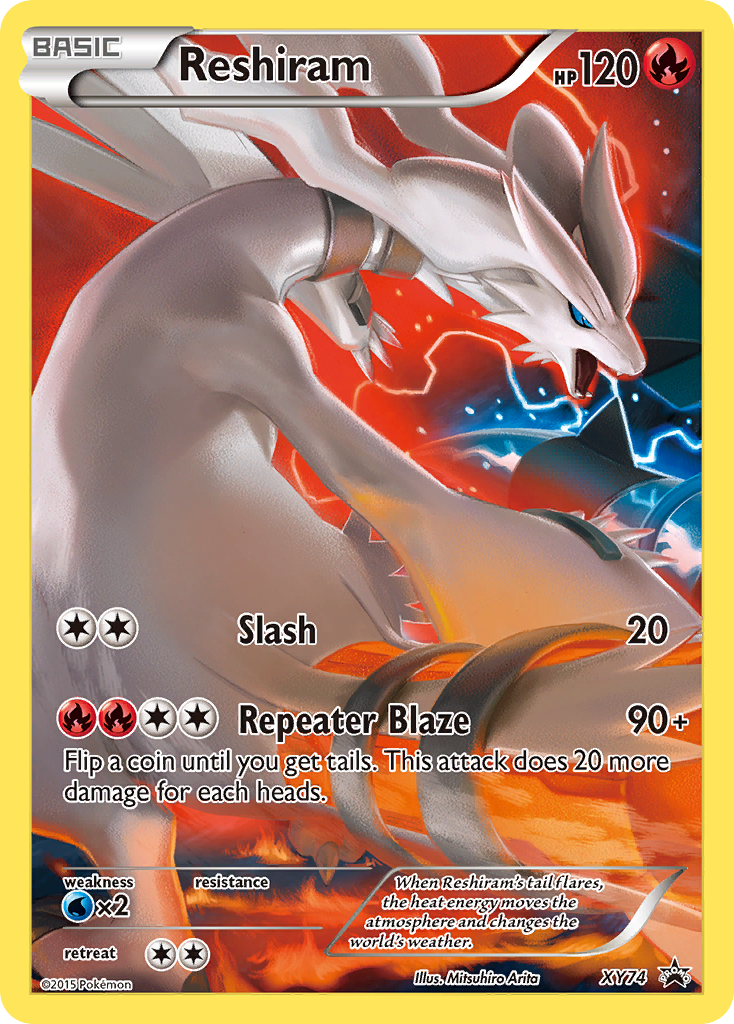 Reshiram - XY Black Star Promos SET-XY74