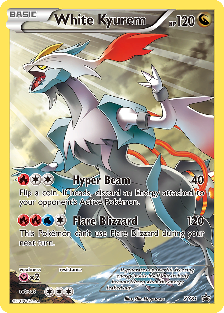 White Kyurem - XY Black Star Promos SET-XY81