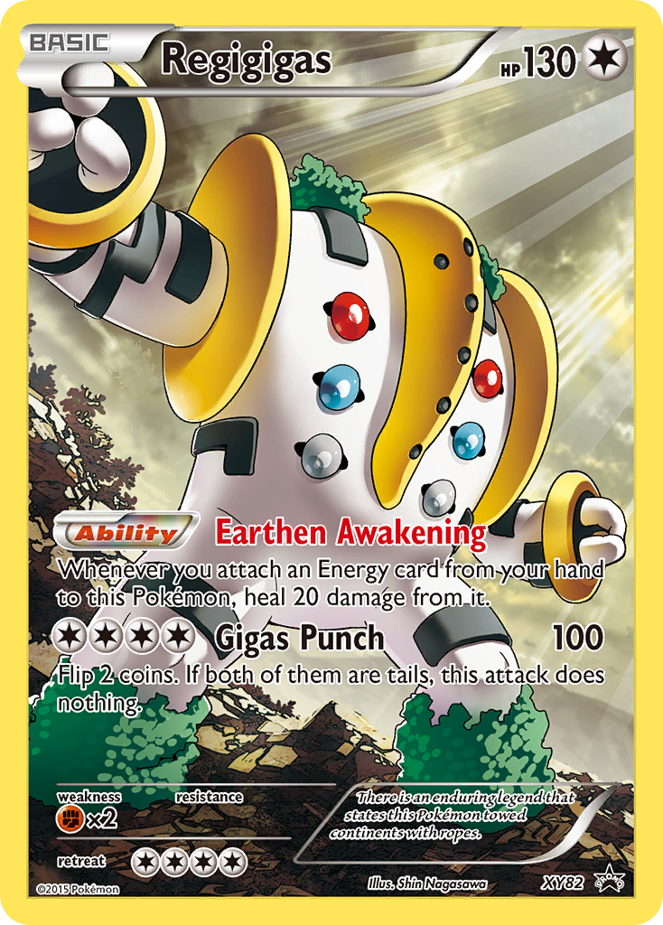 Regigigas - XY Black Star Promos SET-XY82