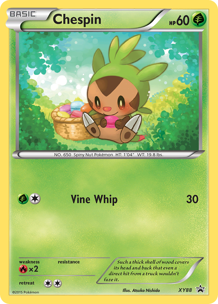 Chespin - XY Black Star Promos SET-XY88