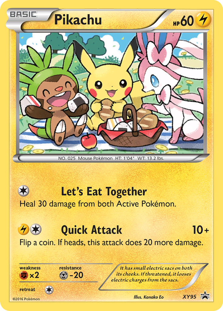 Pikachu - XY Black Star Promos SET-XY95