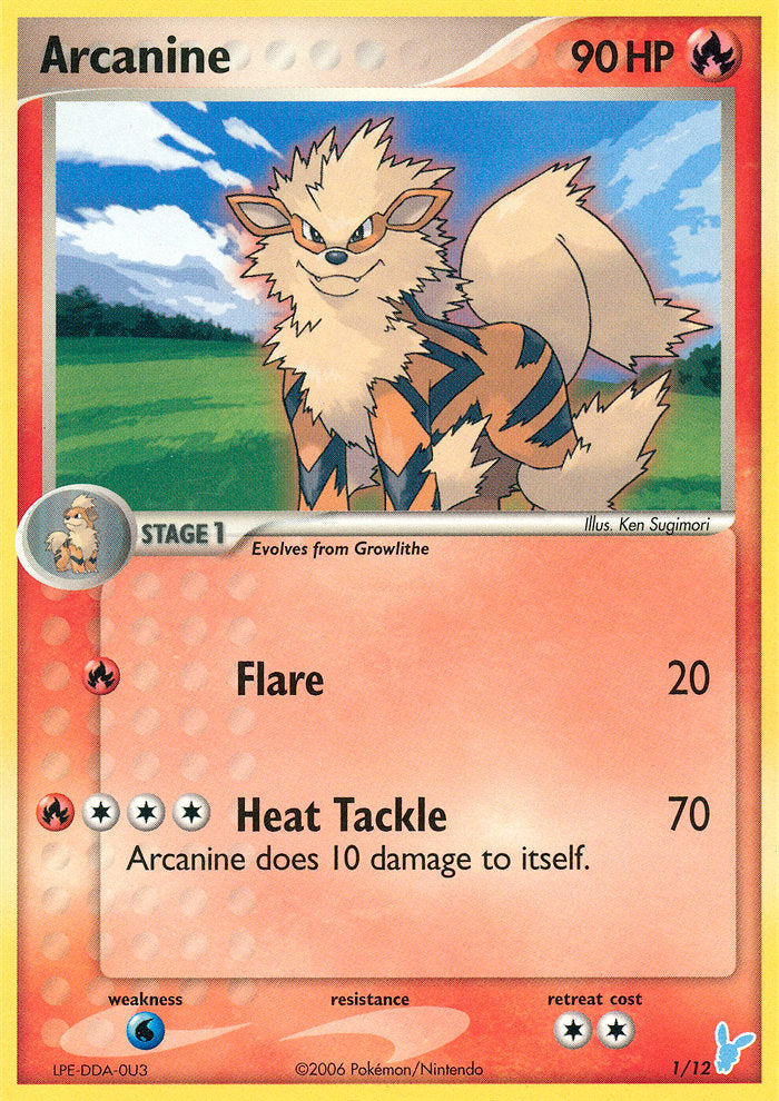 Arcanine EX Trainer Kit—Minun SET-1
