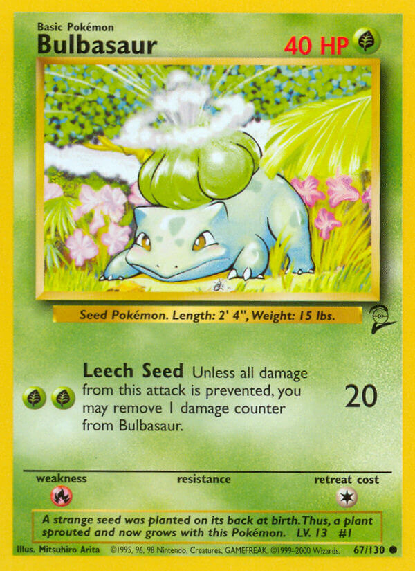 Bulbasaur Base Set 2 SET 2-67