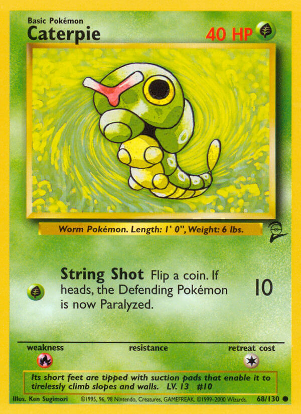 Caterpie Base Set 2 SET 2-68