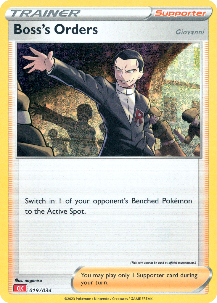 Boss’s Orders Pokémon Trading Card Game Classic—Charizard SET-019