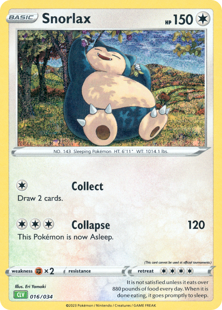Snorlax Pokémon Trading Card Game Classic—Venusaur SET-016