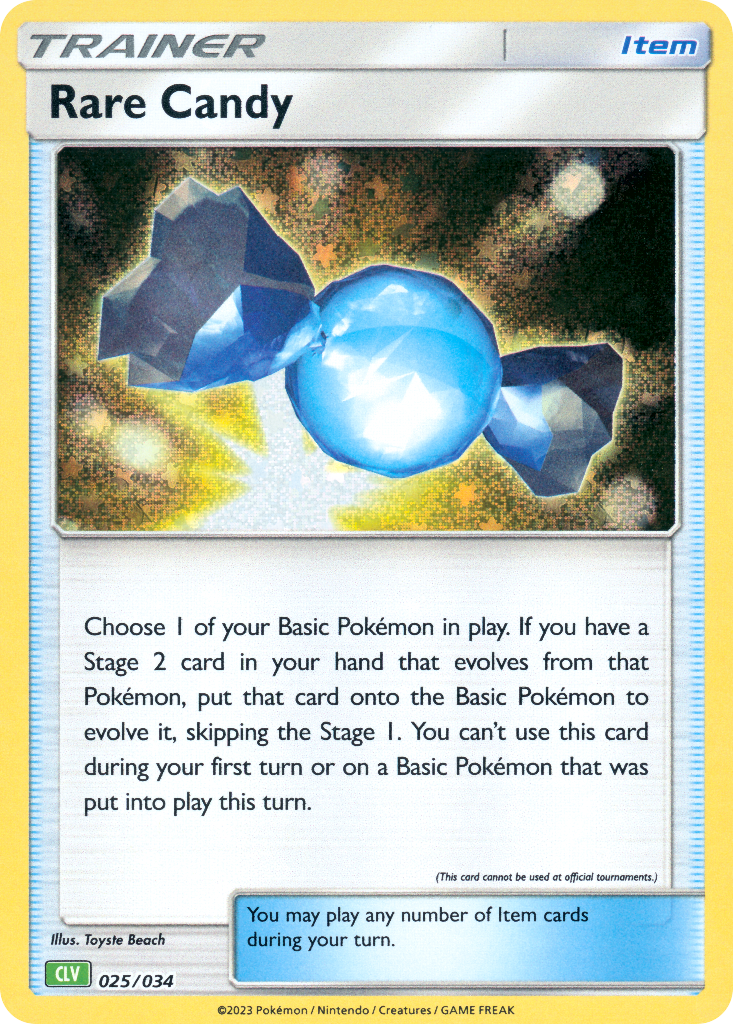 Rare Candy Pokémon Trading Card Game Classic—Venusaur SET-025