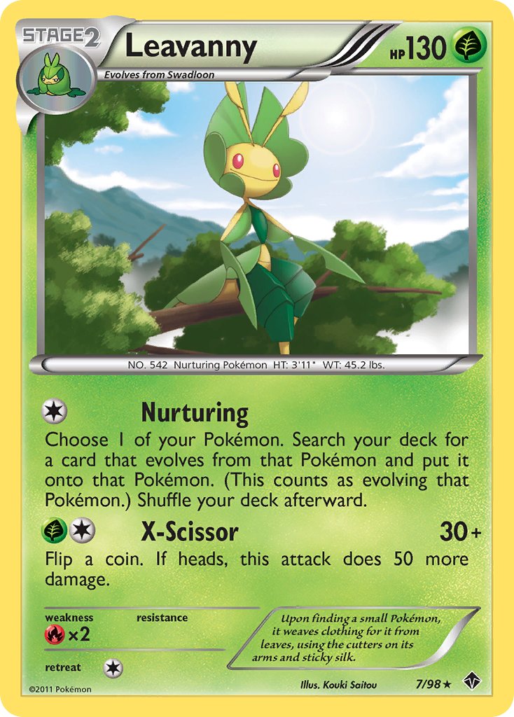 Leavanny Emerging Powers SET-7