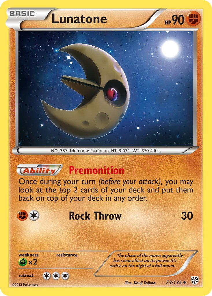 Lunatone Plasma Storm SET-73
