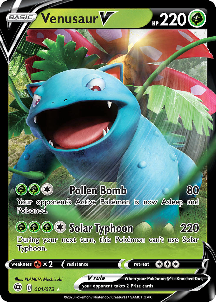Venusaur V Champion's Path SET-001