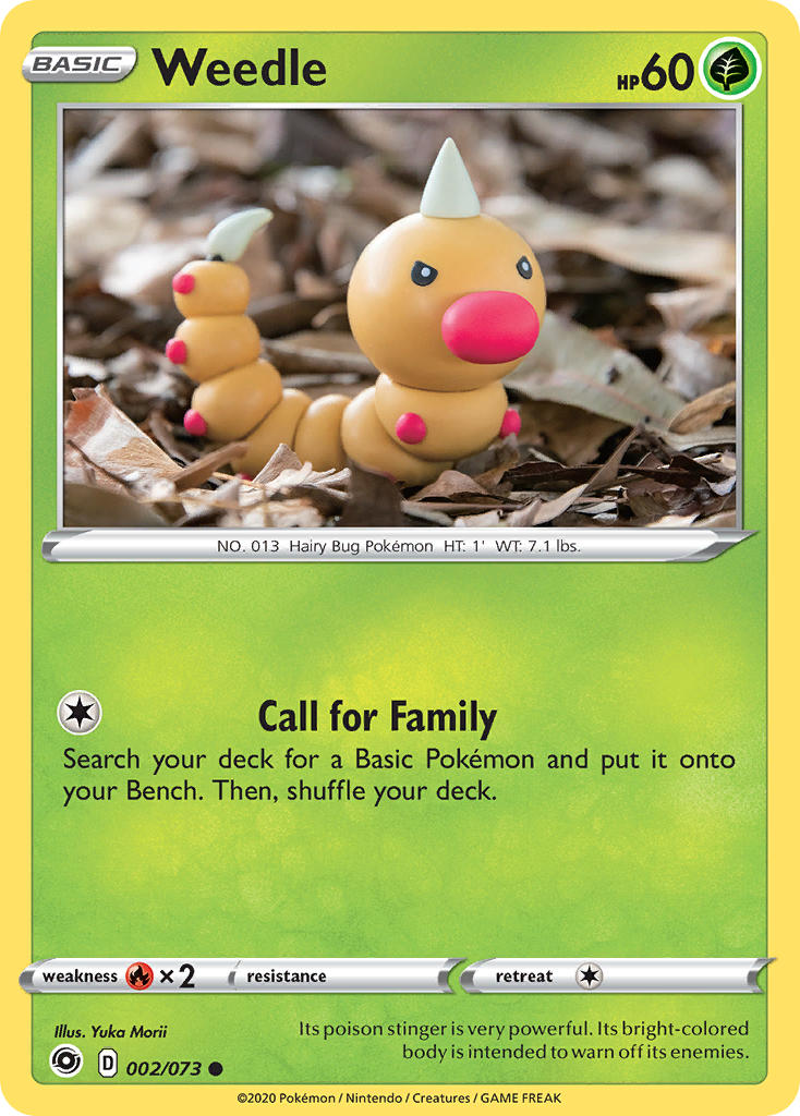 Weedle Champion's Path SET-002