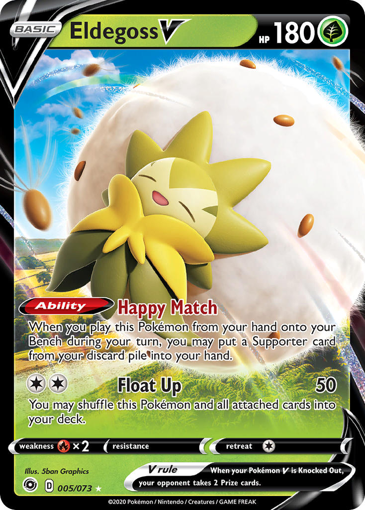 Eldegoss V Champion's Path SET-005