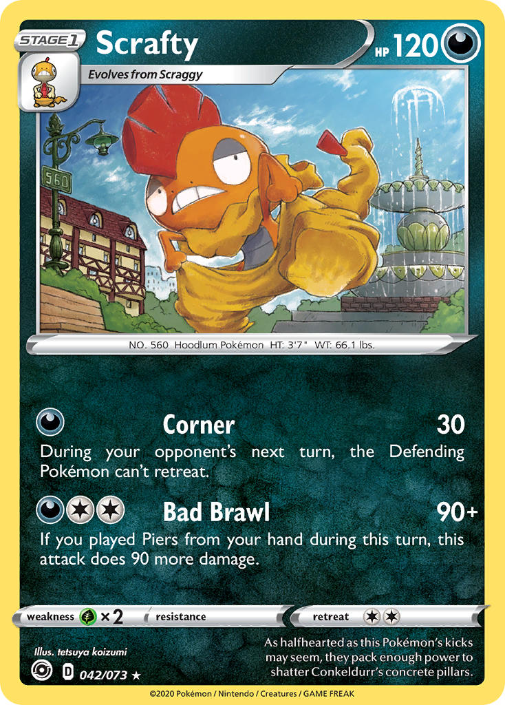 Scrafty Champion's Path SET-042