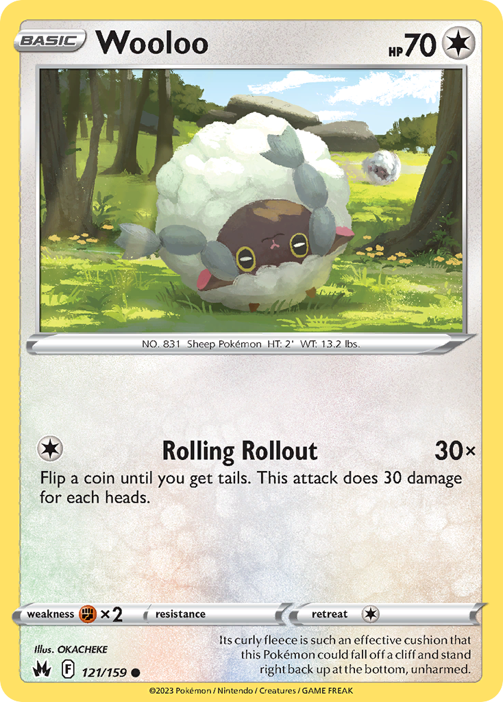 Wooloo Crown Zenith SET-121