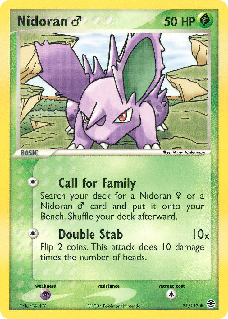 Nidoran Male FireRed & LeafGreen SET-71