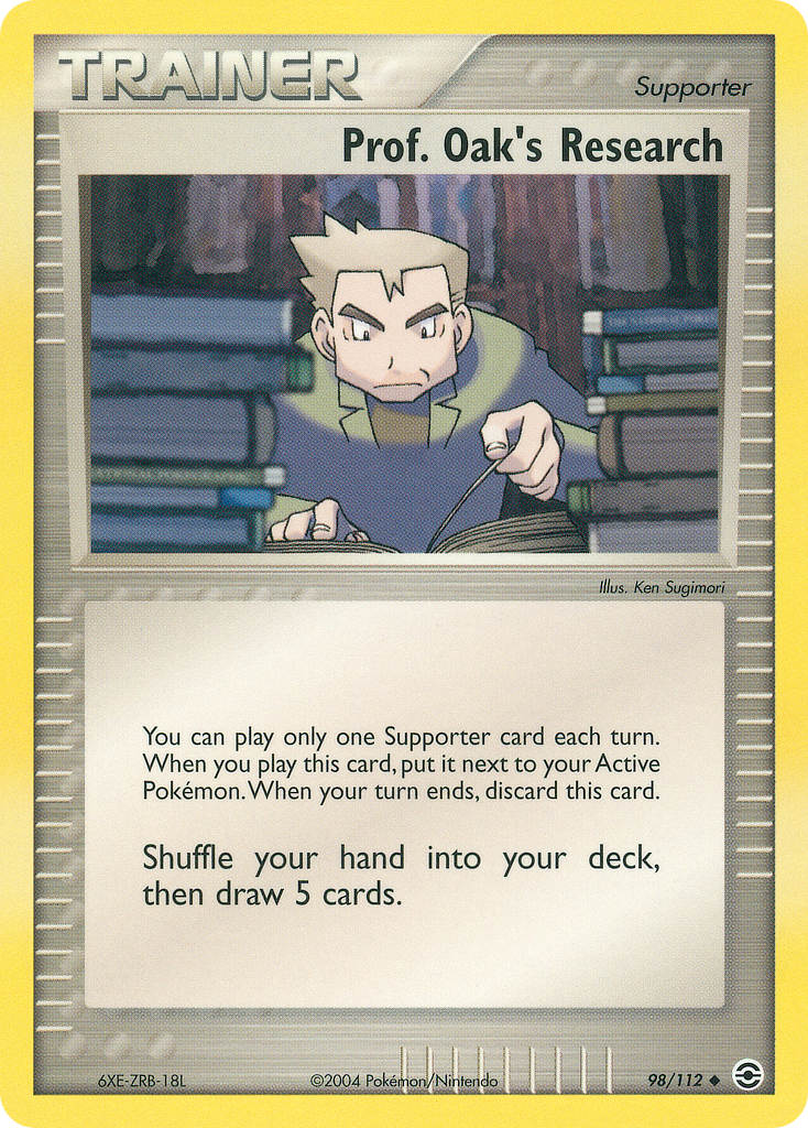 Prof. Oak’s Research FireRed & LeafGreen SET-98
