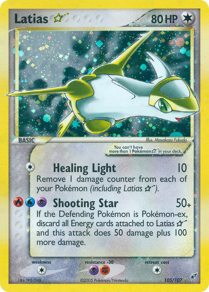 Latias Star Deoxys SET-105