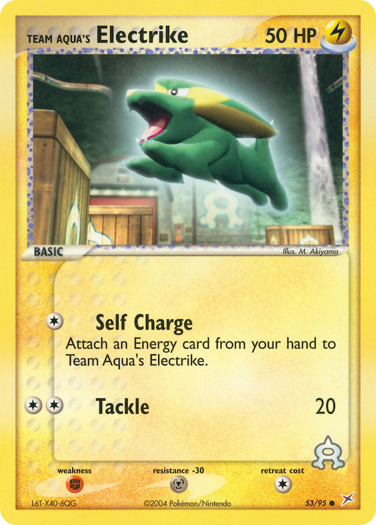 Team Aqua’s Electrike Team Magma vs Team Aqua SET-53