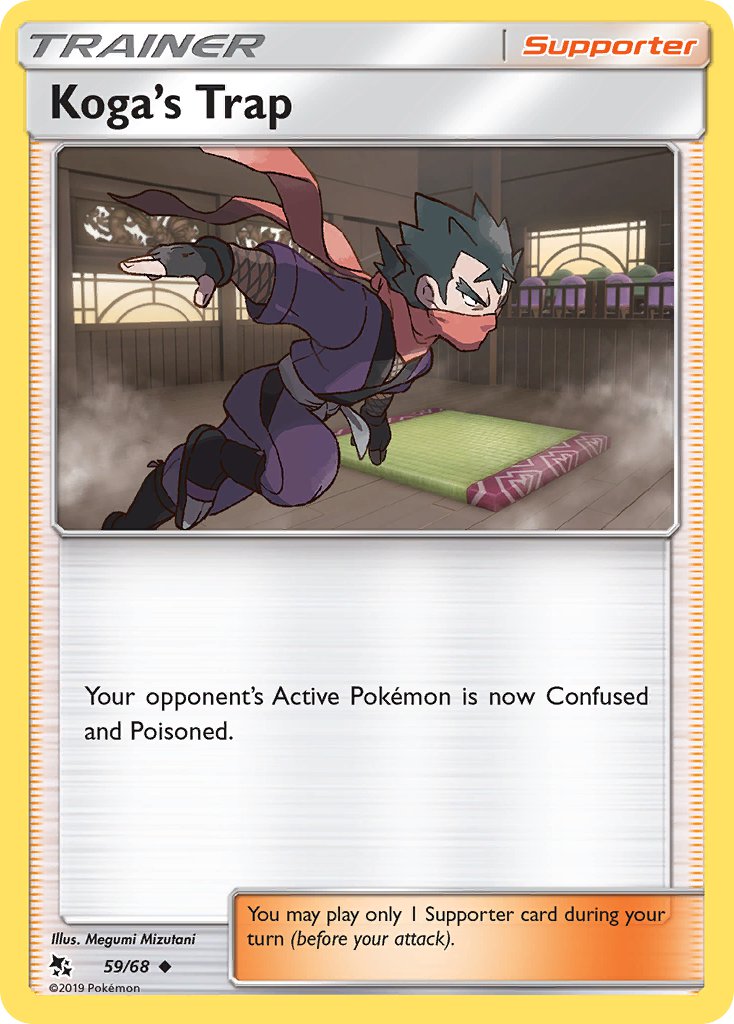 Koga’s Trap Hidden Fates SET-59