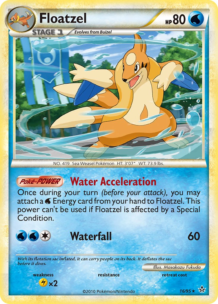 Floatzel Unleashed SET-16