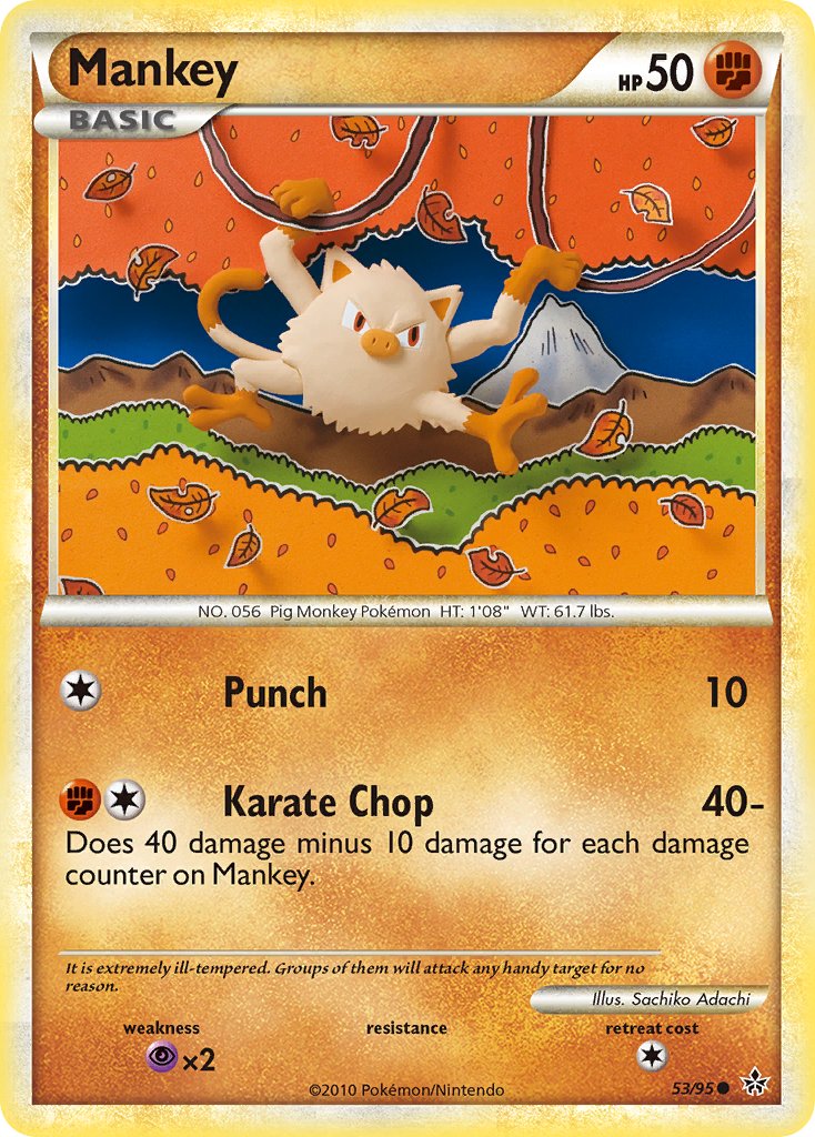 Mankey Unleashed SET-53