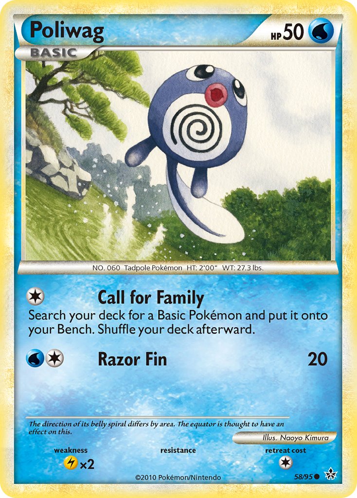 Poliwag Unleashed SET-58