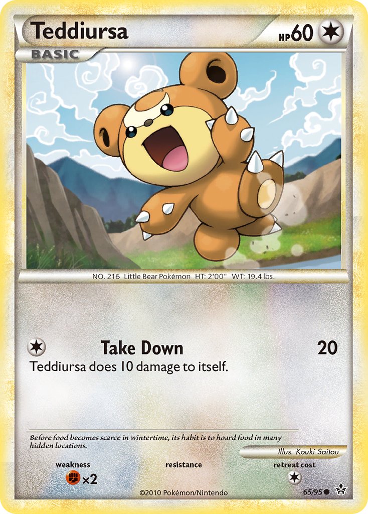 Teddiursa Unleashed SET-65
