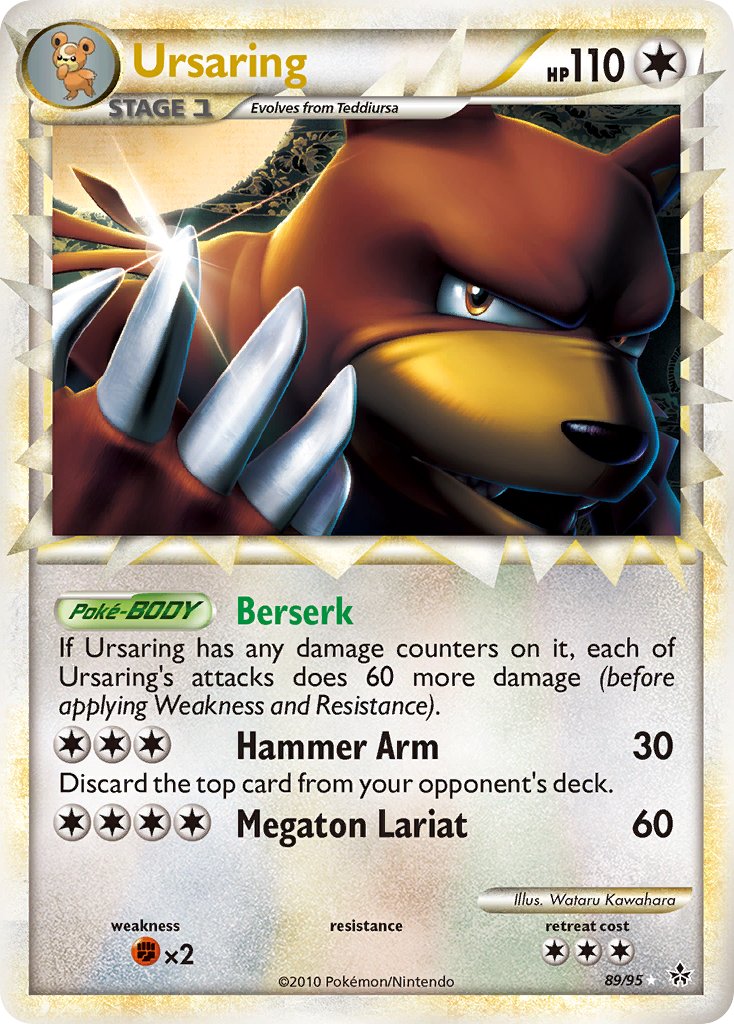 Ursaring Unleashed SET-89