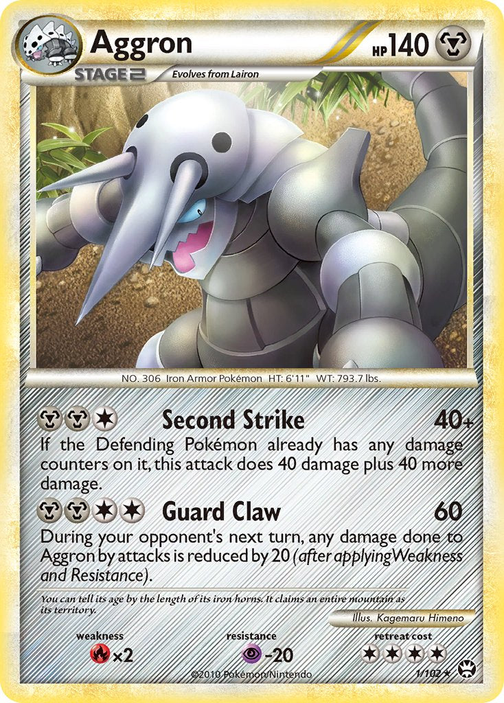 Aggron Triumphant SET-1