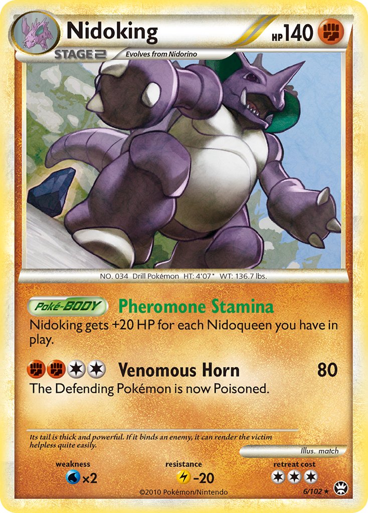 Nidoking Triumphant SET-6