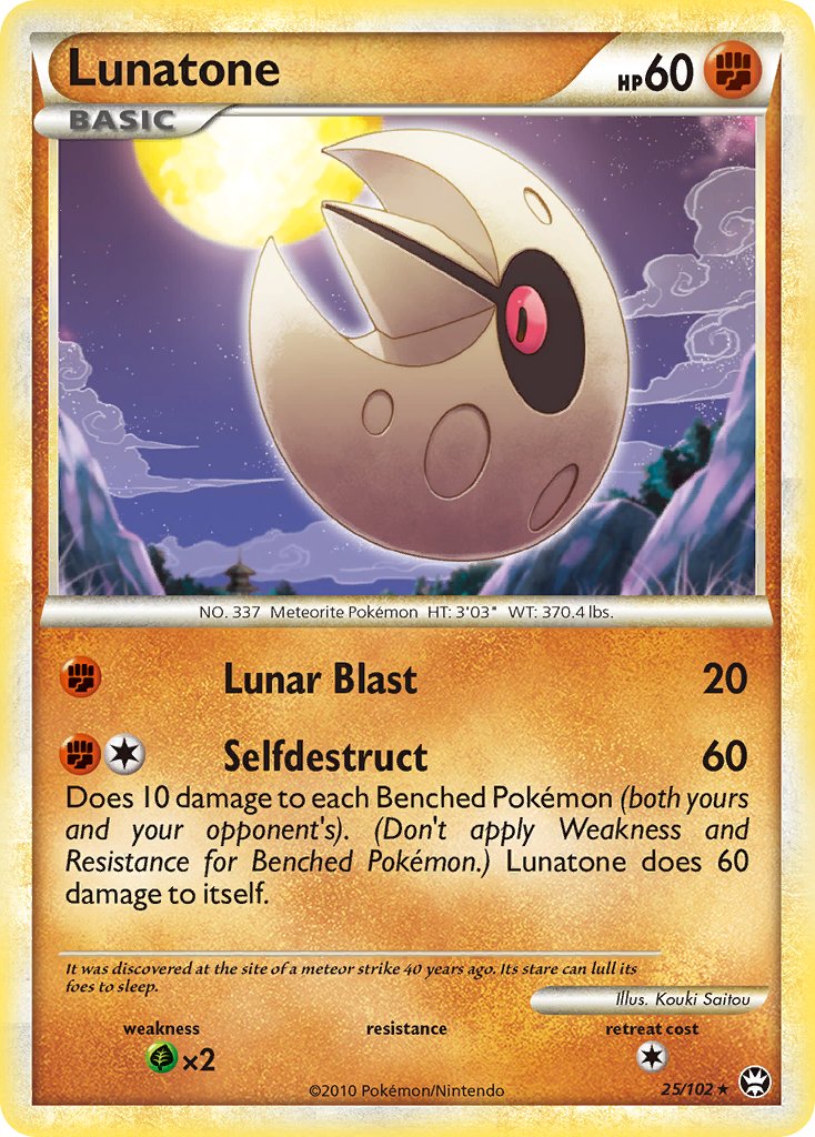 Lunatone Triumphant SET-25