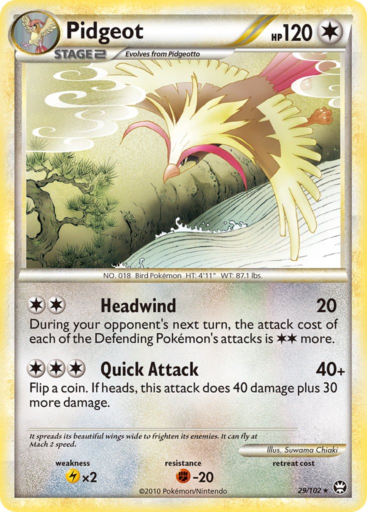 Pidgeot Triumphant SET-29
