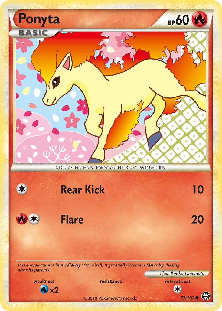 Ponyta Triumphant SET-72