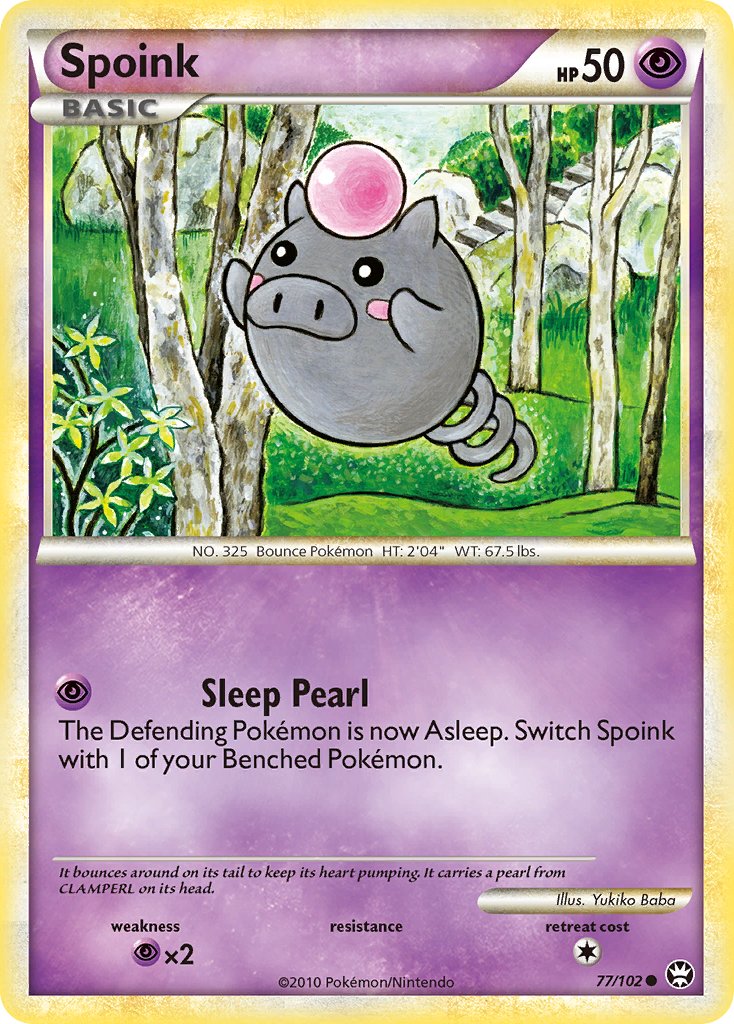 Spoink Triumphant SET-77