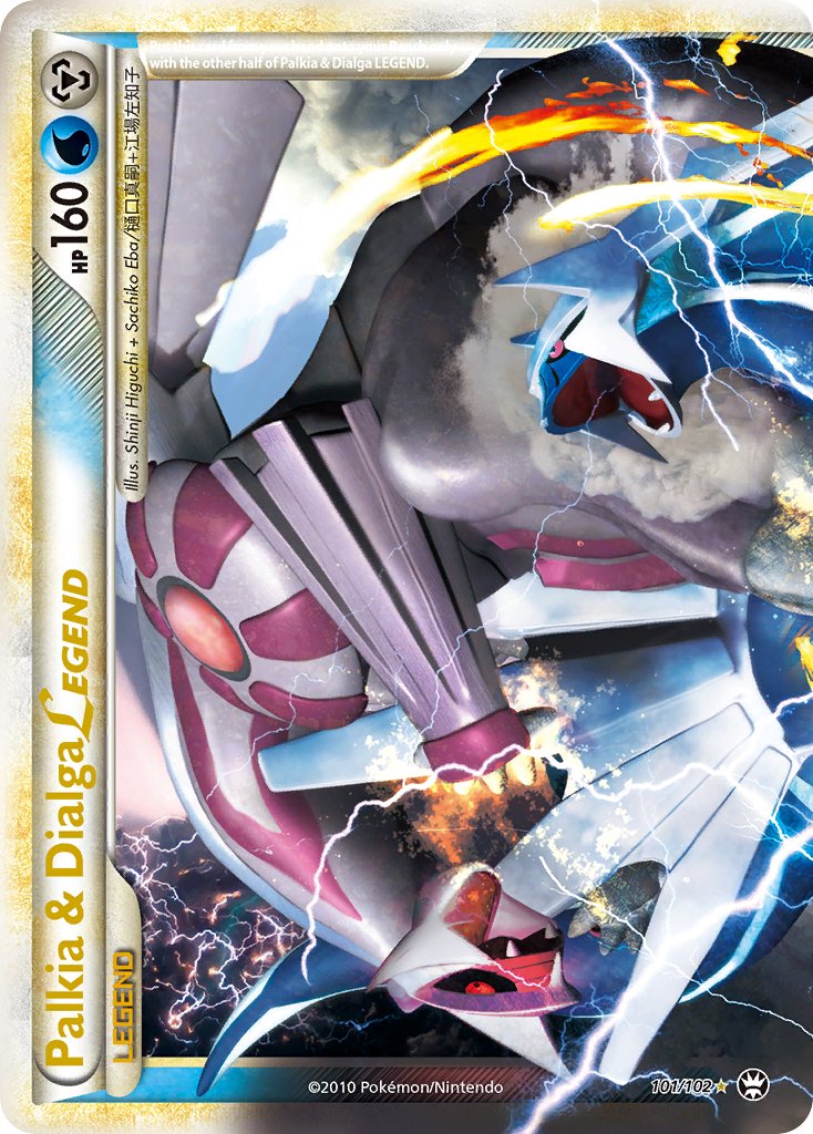 Palkia & Dialga LEGEND Triumphant SET-101
