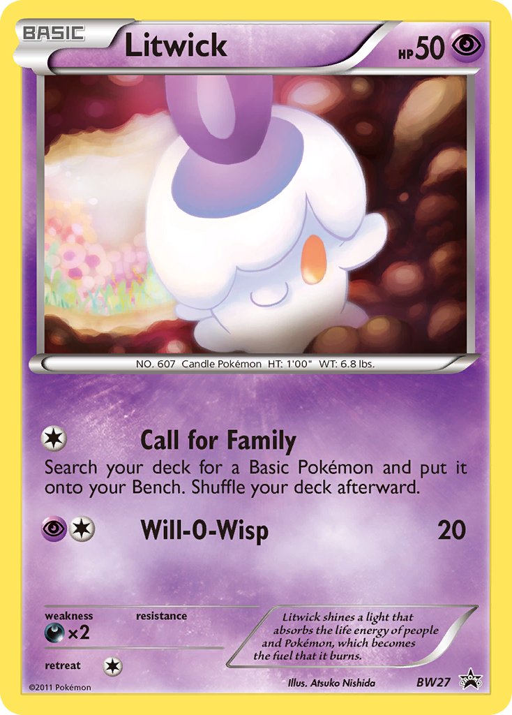 Litwick Black & White Promos SET-BW27