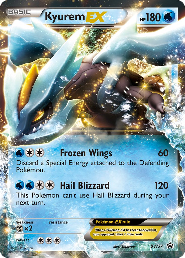 Kyurem-EX Black & White Promos SET-BW37