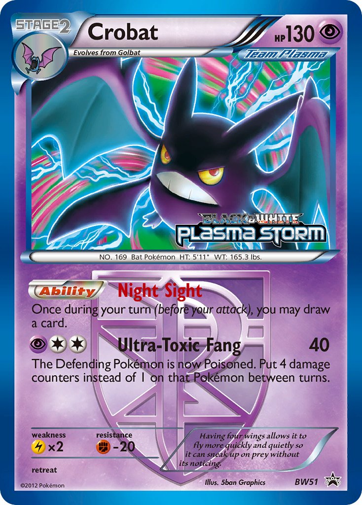 Crobat Black & White Promos SET-BW51
