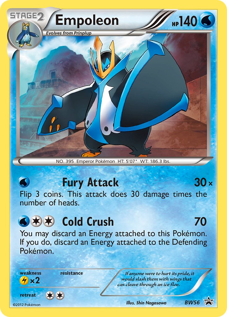 Empoleon Black & White Promos SET-BW56